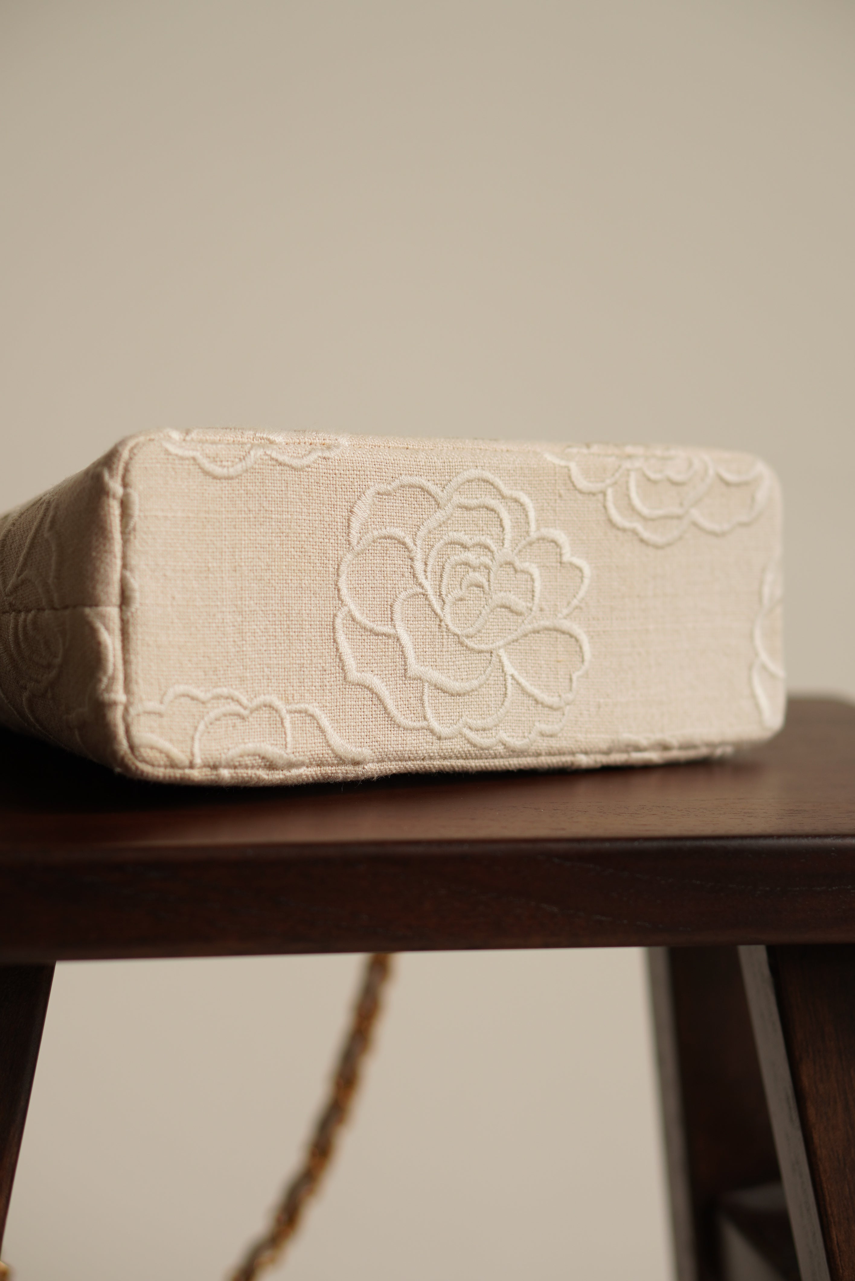 CHANEL CAMELLIA TURNLOCK SMALL