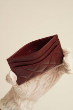 CHANEL CLASSIC CARD HOLDER | BURGUNDY