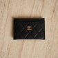 CHANEL CARD HOLDER | BLACK