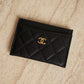 CHANEL CARD HOLDER | BLACK