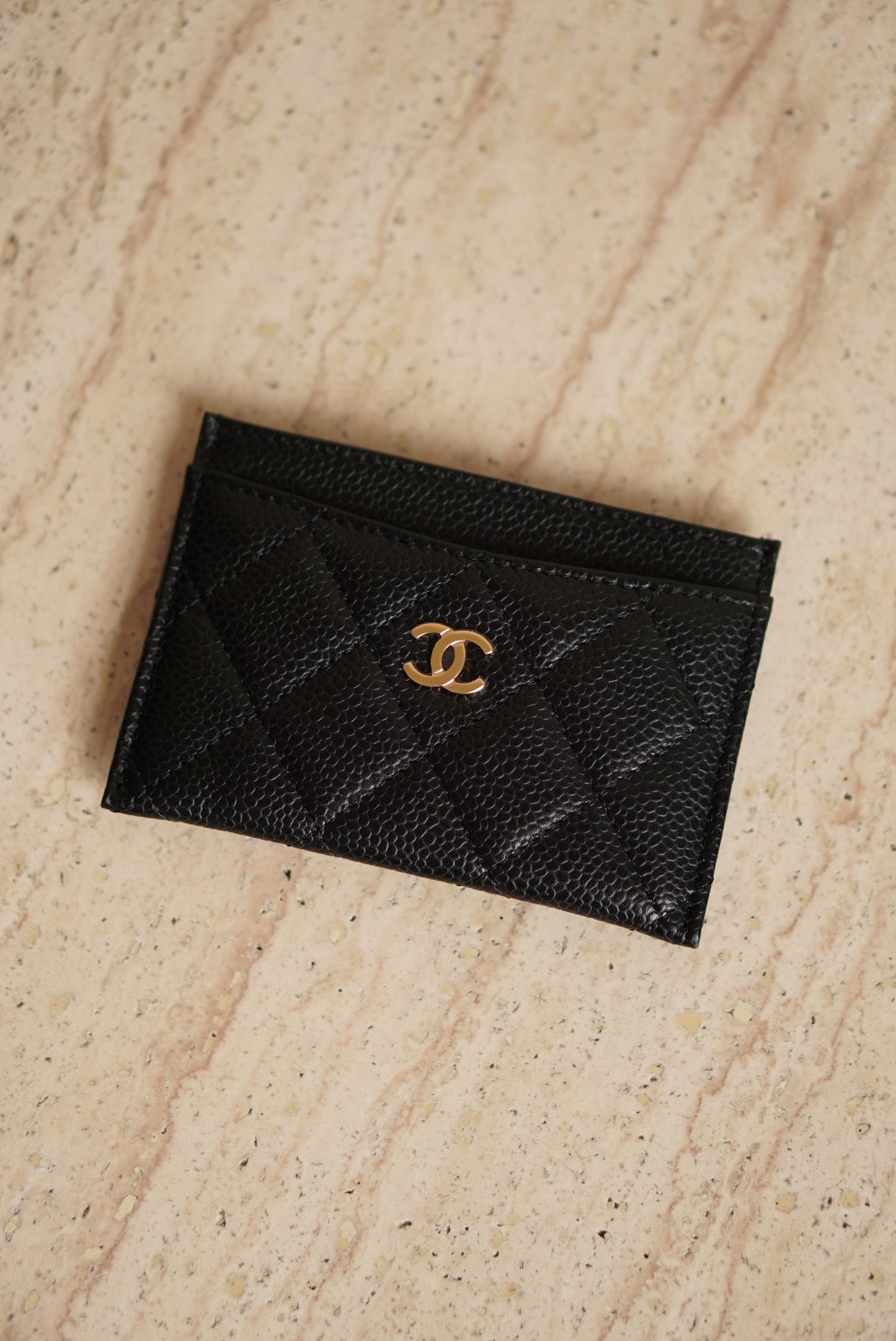 CHANEL CARD HOLDER | BLACK
