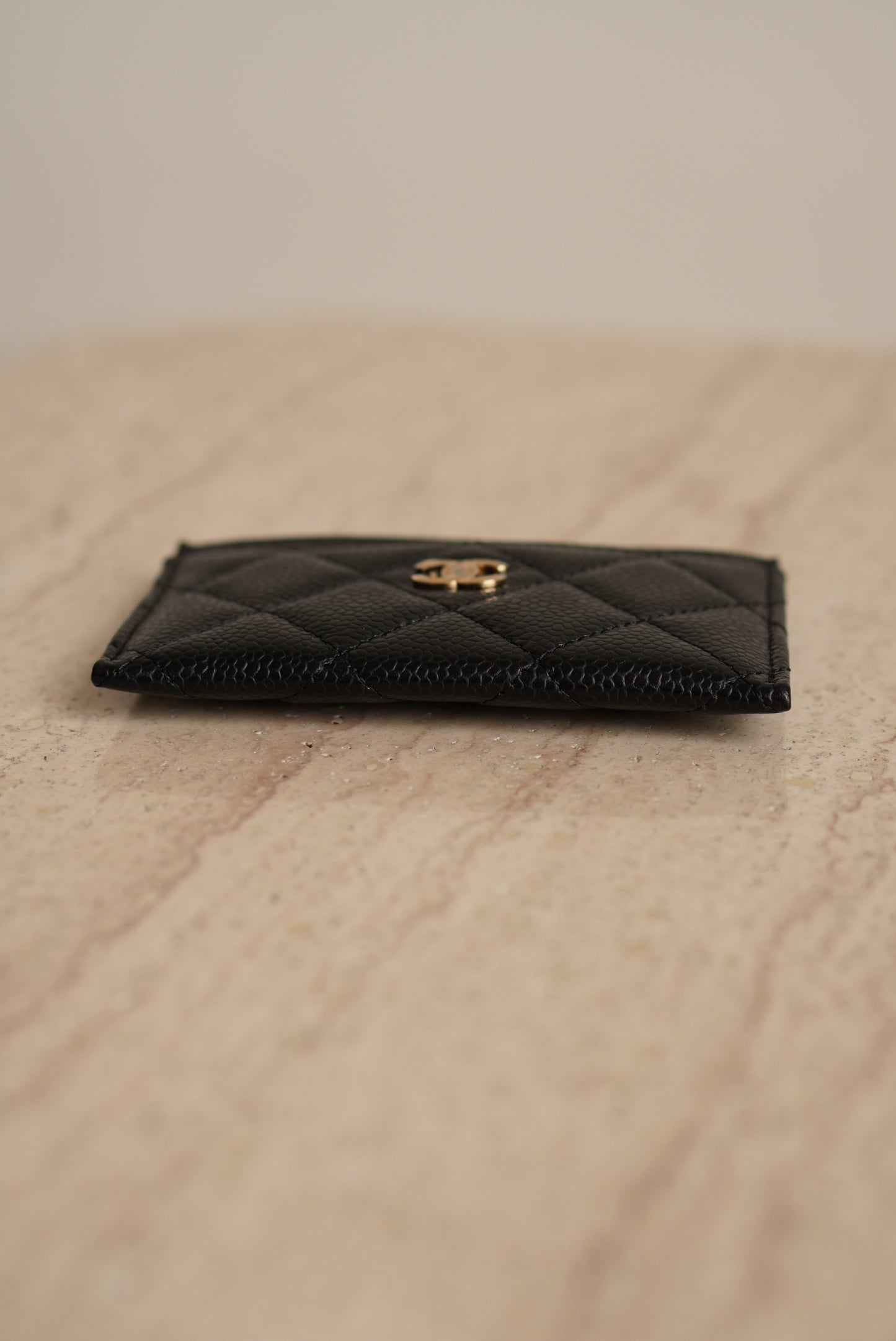 CHANEL CARD HOLDER | BLACK