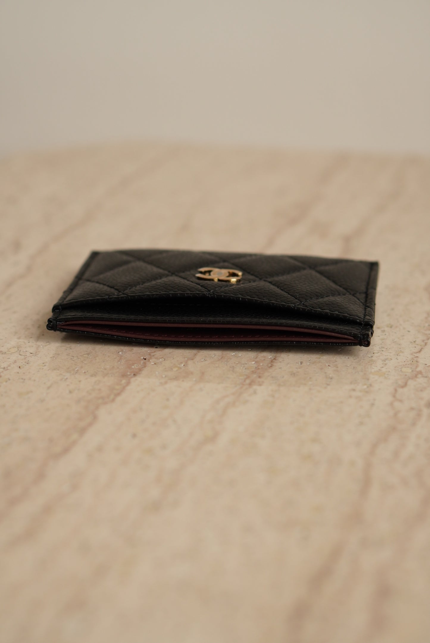 CHANEL CARD HOLDER | BLACK