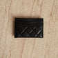 CHANEL CARD HOLDER | BLACK