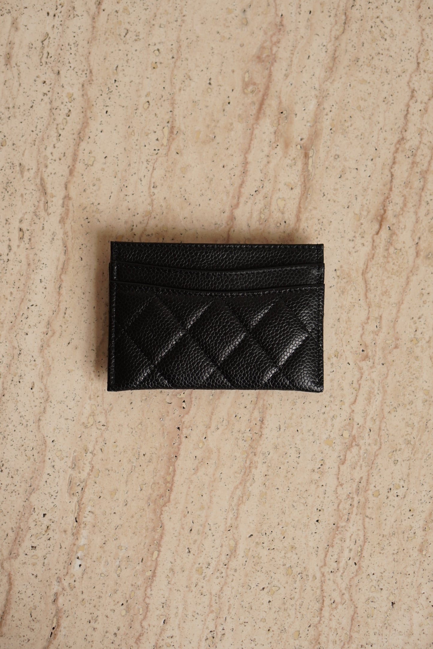 CHANEL CARD HOLDER | BLACK