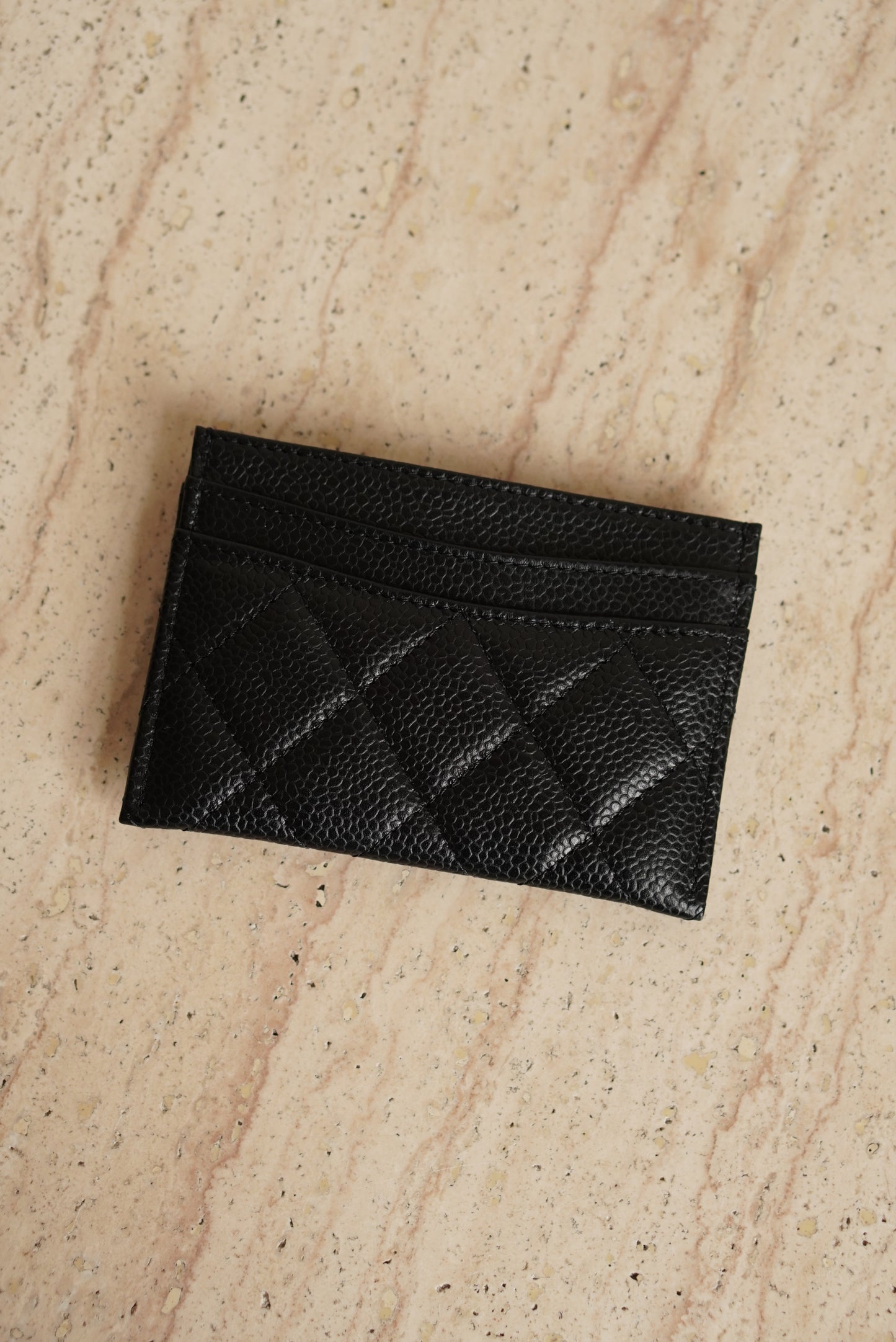 CHANEL CARD HOLDER | BLACK