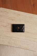 CHANEL CLASSIC CARD HOLDER | BLACK