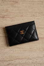 CHANEL CLASSIC CARD HOLDER | BLACK