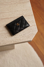 CHANEL CLASSIC CARD HOLDER | BLACK