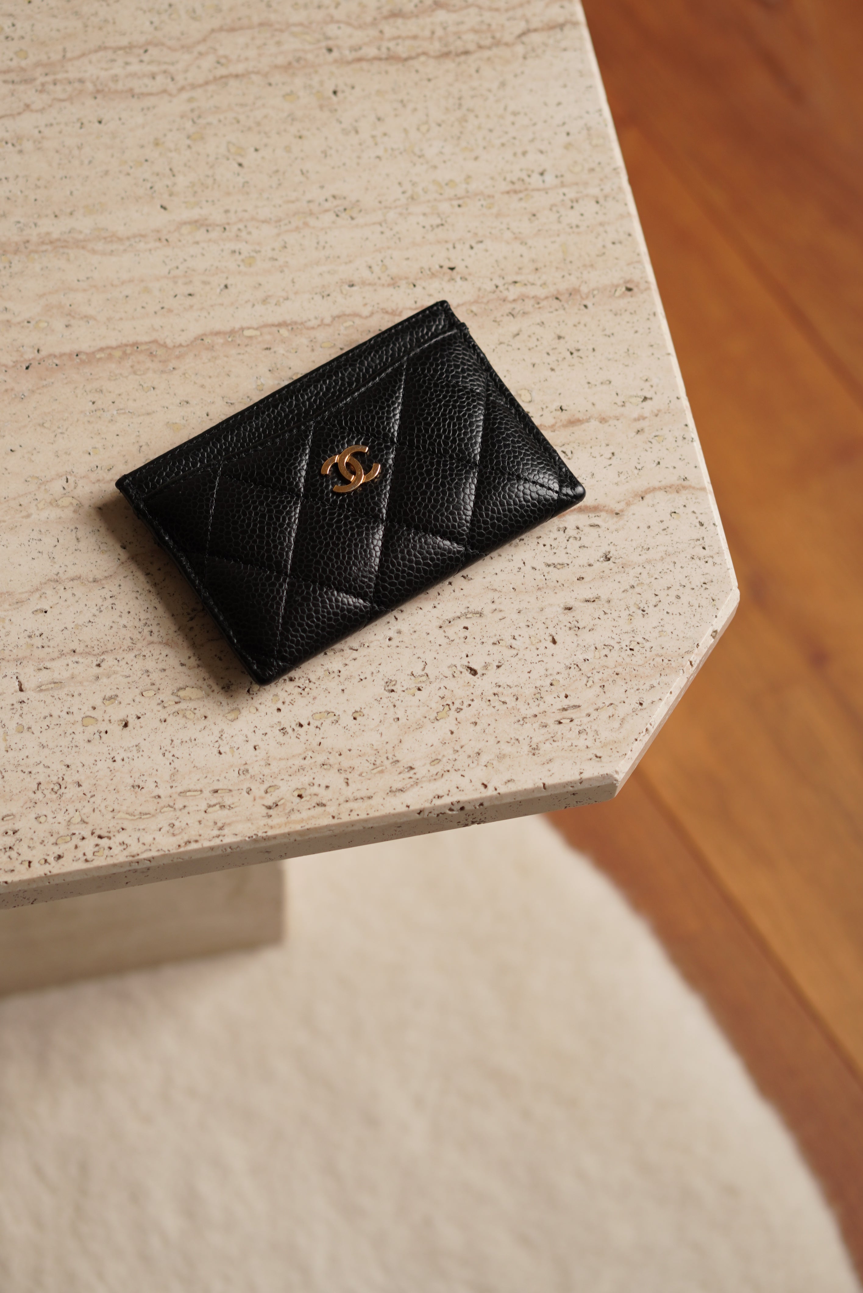CHANEL CLASSIC CARD HOLDER | BLACK
