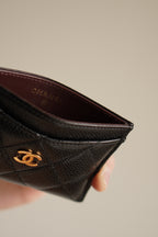 CHANEL CLASSIC CARD HOLDER | BLACK