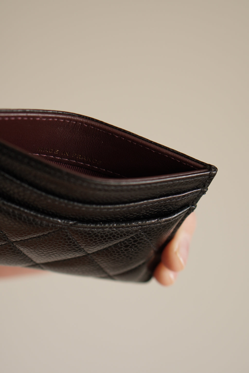 CHANEL CLASSIC CARD HOLDER | BLACK