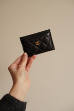 CHANEL CLASSIC CARD HOLDER | BLACK