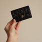 CHANEL FLAP CARD HOLDER