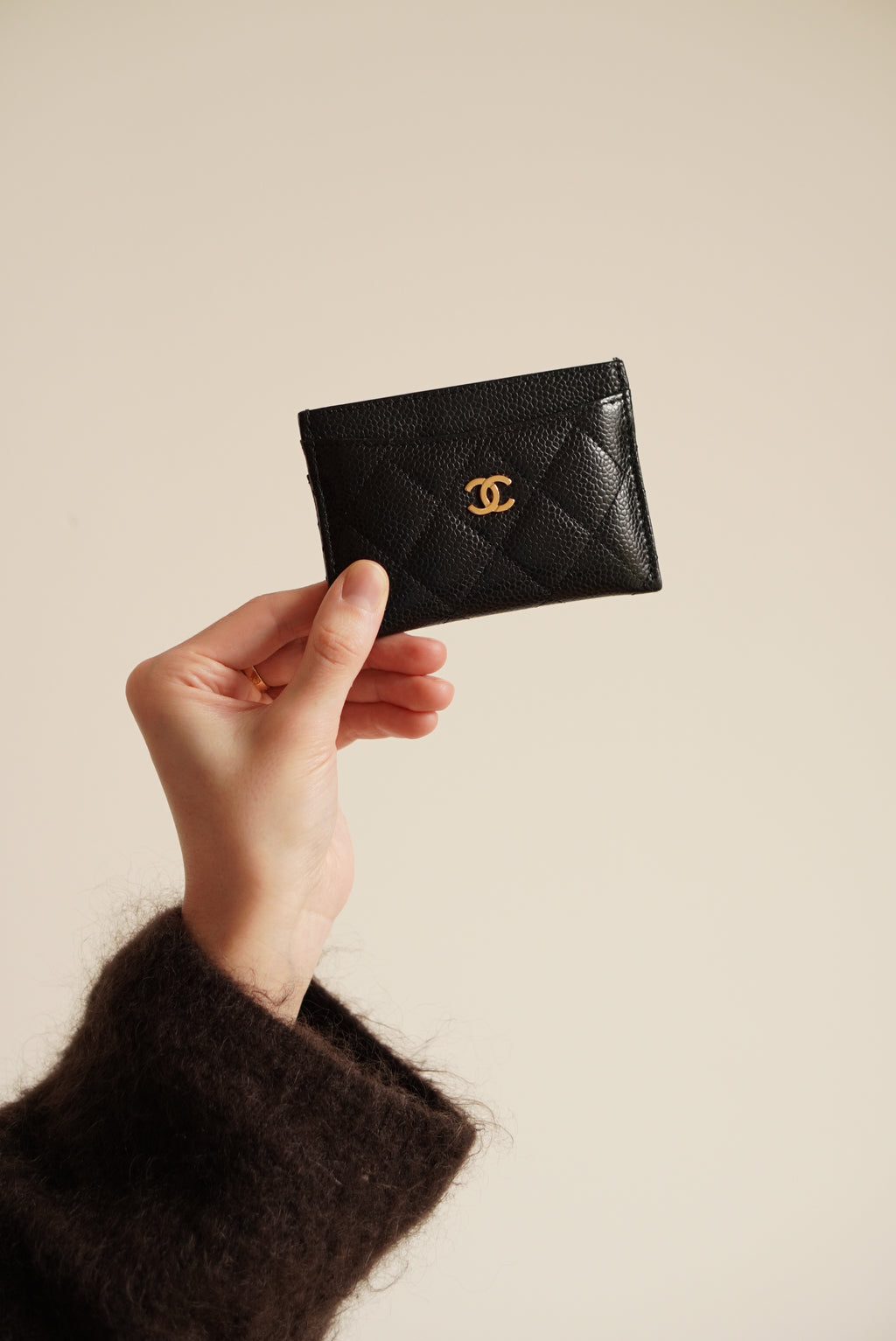 CHANEL CLASSIC CARD HOLDER | BLACK