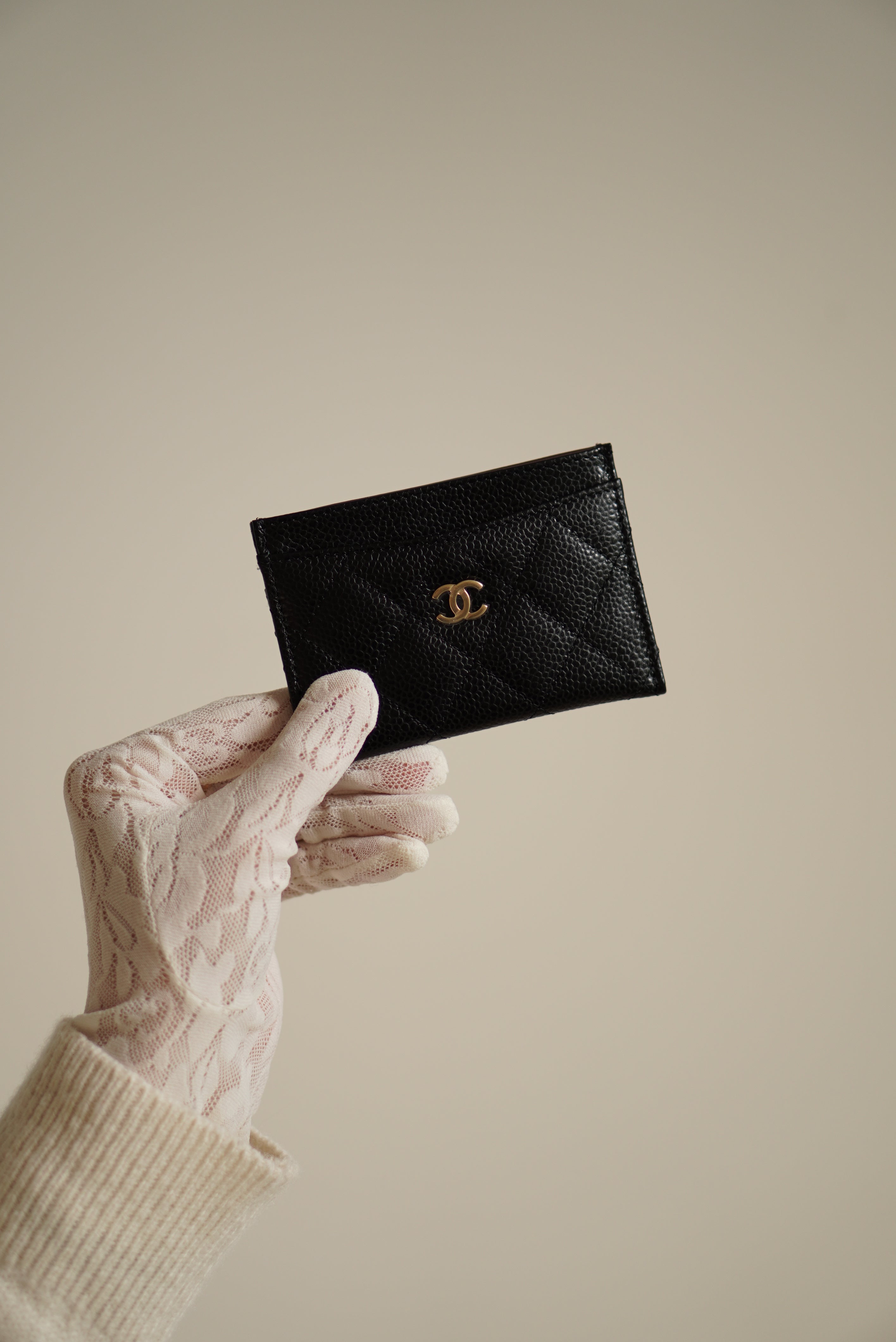 CHANEL CLASSIC CARD HOLDER | BLACK