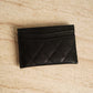 CHANEL CLASSIC CARD HOLDER | BLACK