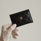 CHANEL CARD HOLDER | BLACK