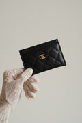 CHANEL CLASSIC CARD HOLDER | BLACK