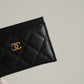 CHANEL CARD HOLDER | BLACK
