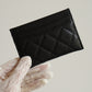 CHANEL CARD HOLDER | BLACK