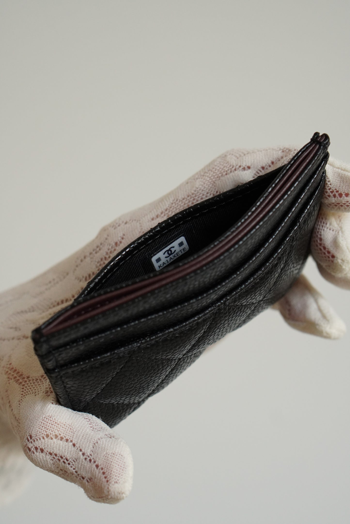 CHANEL CARD HOLDER | BLACK