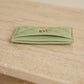 CHANEL CARD HOLDER | LIGHT GREEN