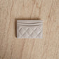 CHANEL CARD HOLDER | LIGHT GREY