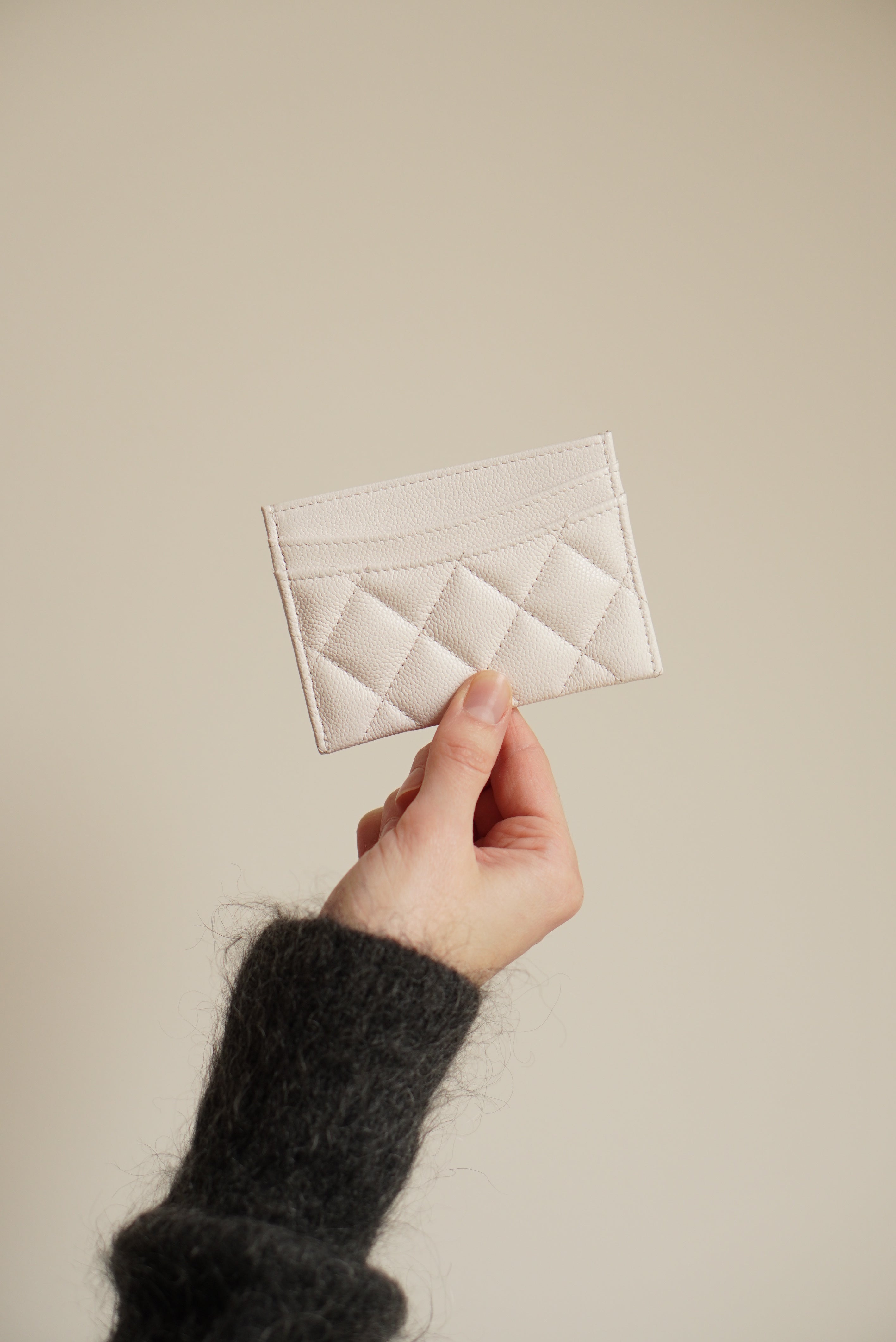 CHANEL CLASSIC CARD HOLDER | WHITE