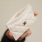 CHANEL CARD HOLDER | WHITE