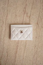 CHANEL CLASSIC CARD HOLDER | WHITE