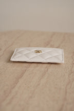 CHANEL CLASSIC CARD HOLDER | WHITE