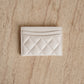 CHANEL CARD HOLDER | WHITE