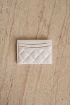 CHANEL CLASSIC CARD HOLDER | WHITE