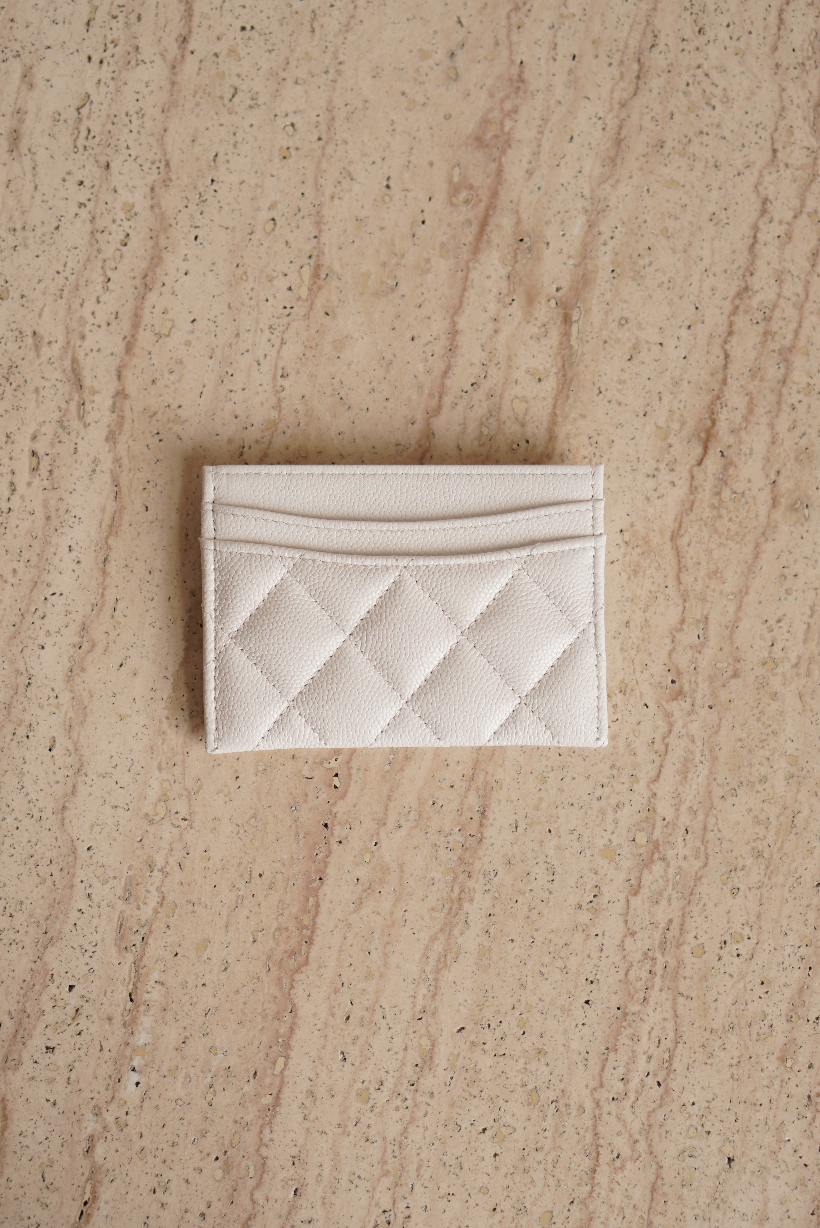 CHANEL CLASSIC CARD HOLDER | WHITE