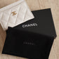 CHANEL CARD HOLDER | WHITE