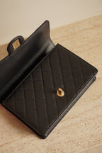 CHANEL 19S CHIC PEARL FLAP BAG | BLACK