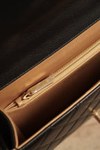 CHANEL 19S CHIC PEARL FLAP BAG | BLACK