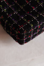 CHANEL CLASSIC 11P MEDIUM SINGLE FLAP LADY BUG | COLORFUL TWEED