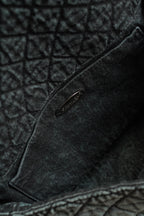 CHANEL 20C JUMBO SINGLE FLAP DENIMPRESSION | TEAL