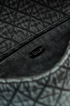 CHANEL 20C JUMBO SINGLE FLAP DENIMPRESSION | TEAL