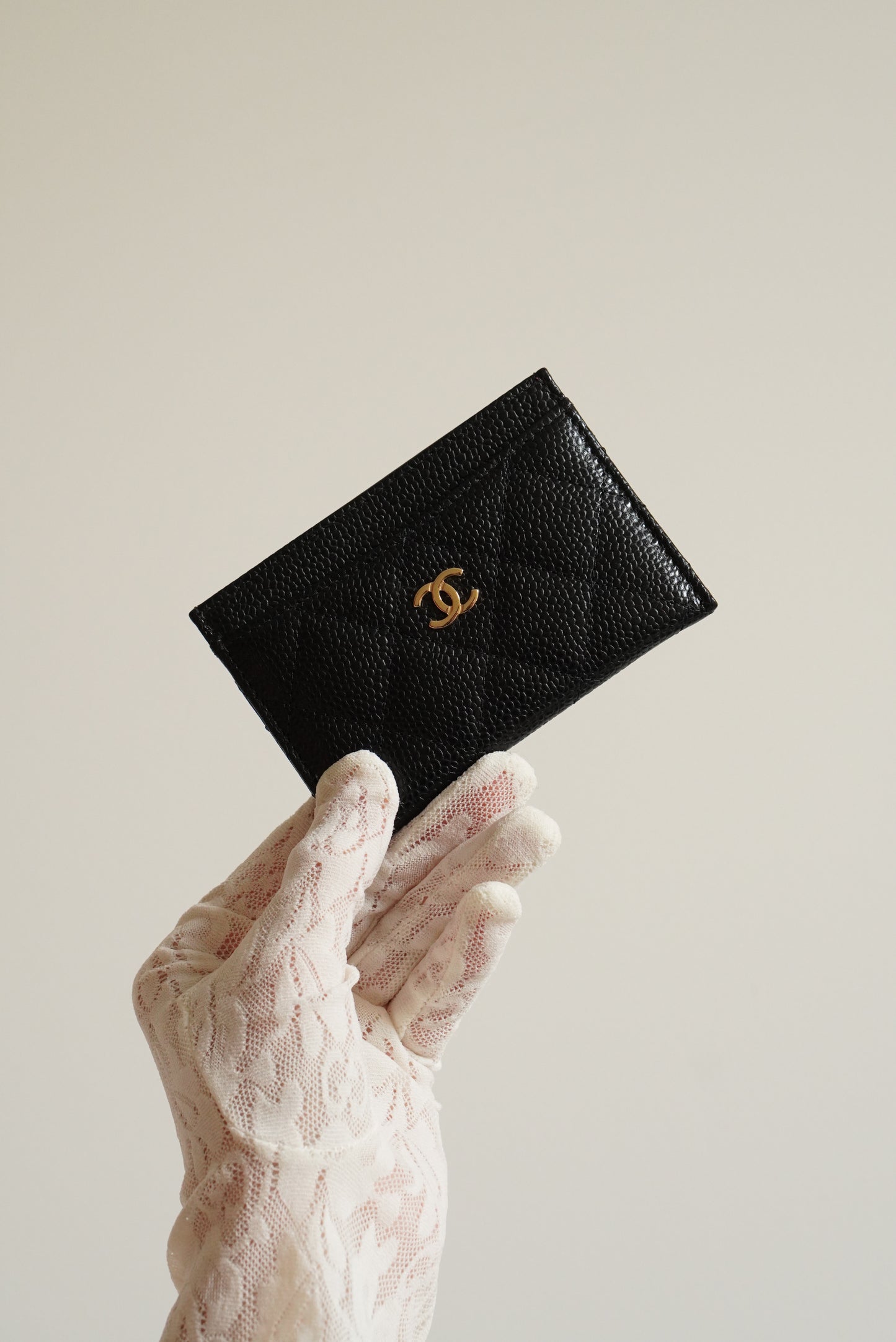 CHANEL CLASSIC CARD HOLDER | BLACK