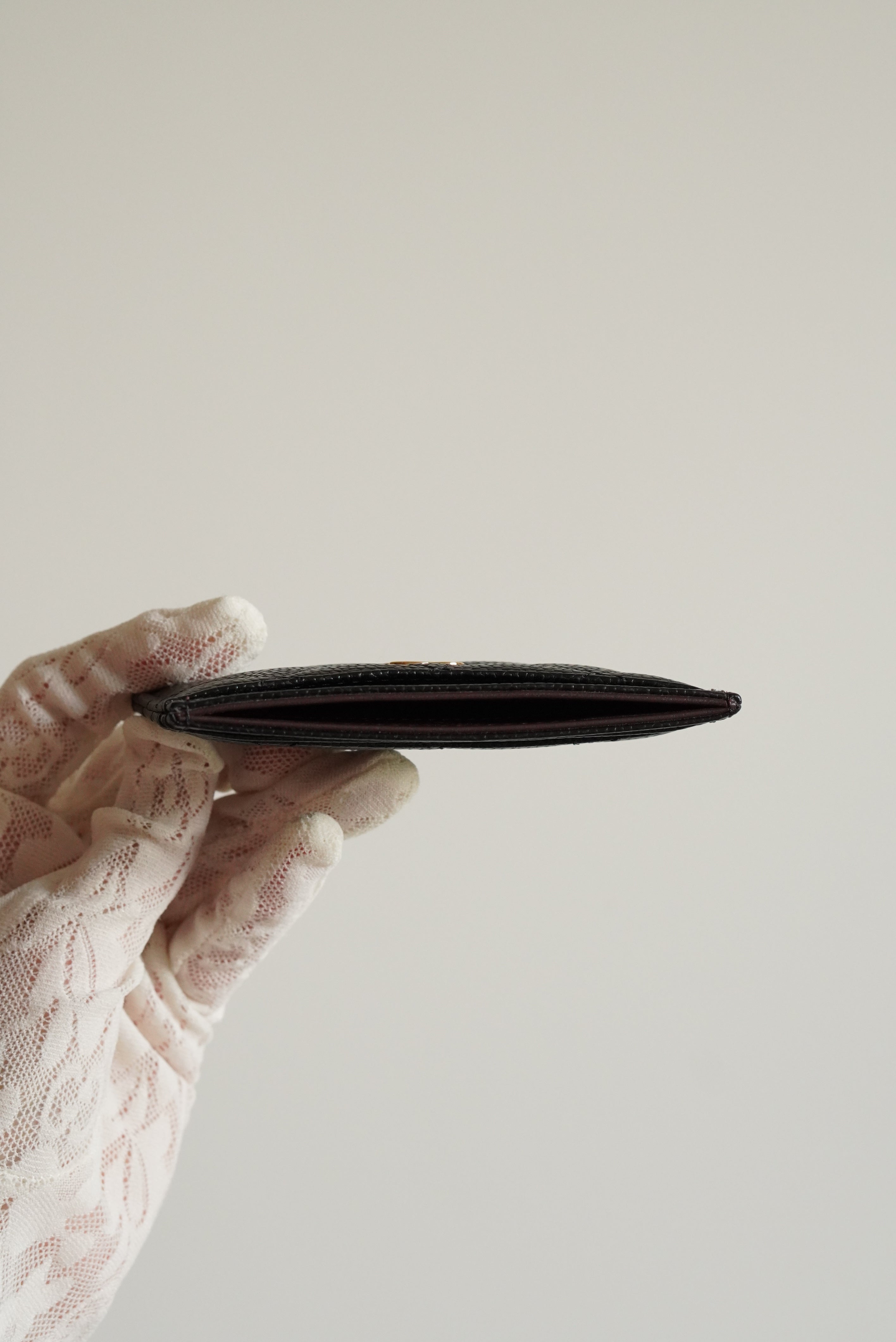 CHANEL CLASSIC CARD HOLDER | BLACK
