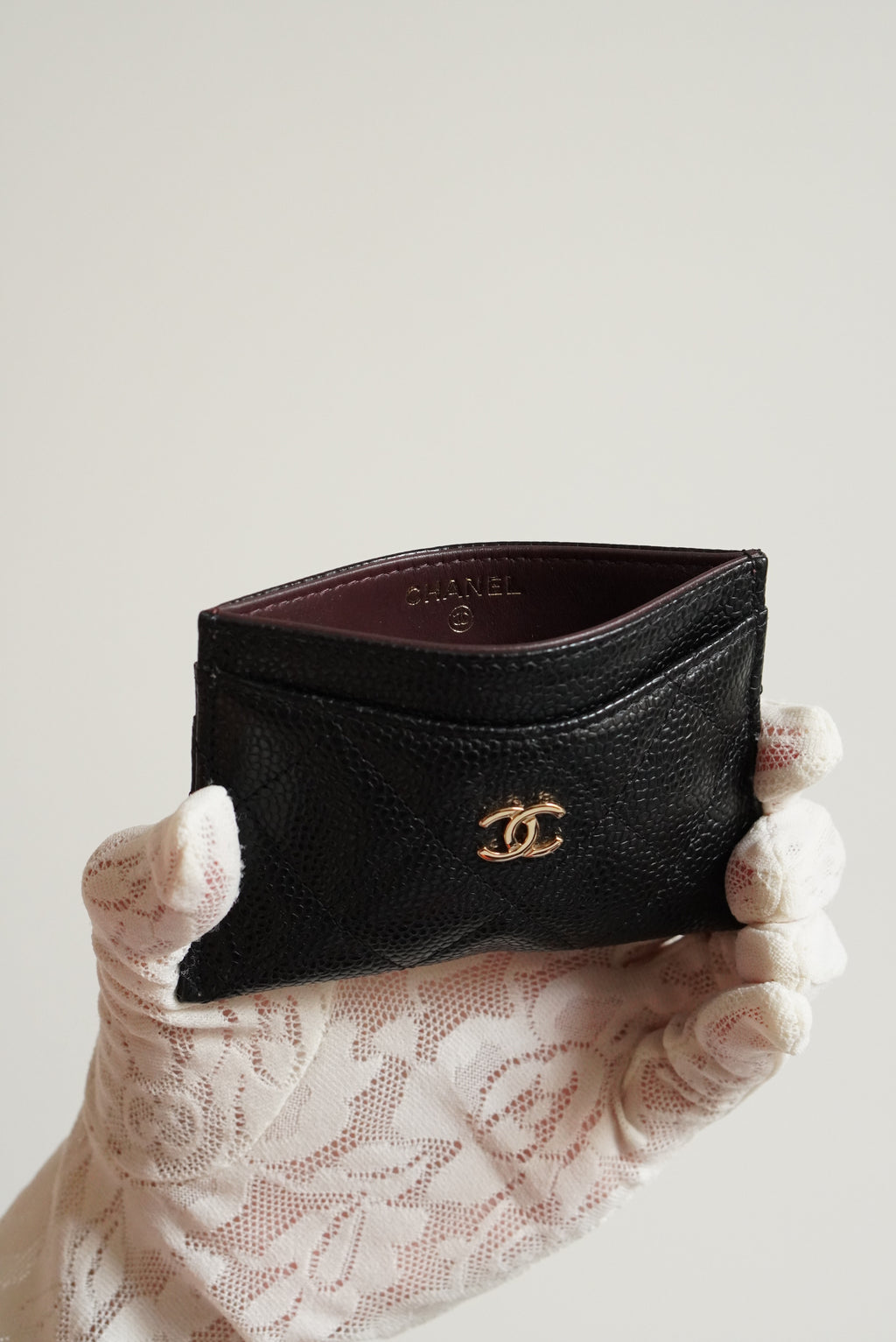 CHANEL CLASSIC CARD HOLDER | BLACK