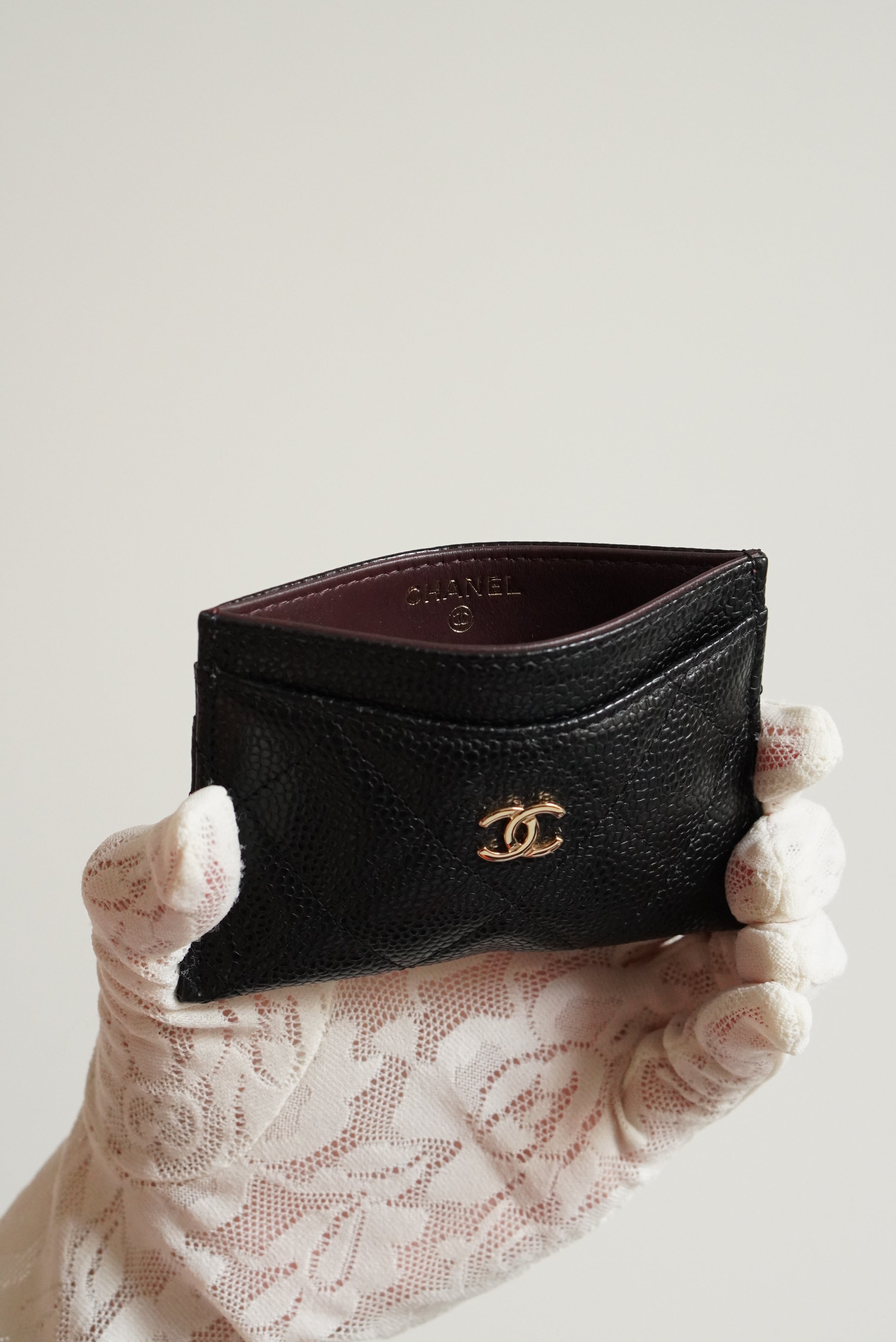 CHANEL CLASSIC CARD HOLDER | BLACK
