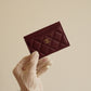 CHANEL CLASSIC CARD HOLDER | BURGUNDY