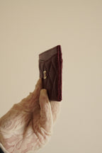 CHANEL CLASSIC CARD HOLDER | BURGUNDY