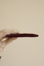 CHANEL CLASSIC CARD HOLDER | BURGUNDY