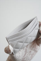 CHANEL 25C CLASSIC CARD HOLDER | LIGHT GREY