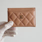 CHANEL CLASSIC CARD HOLDER | NUDE